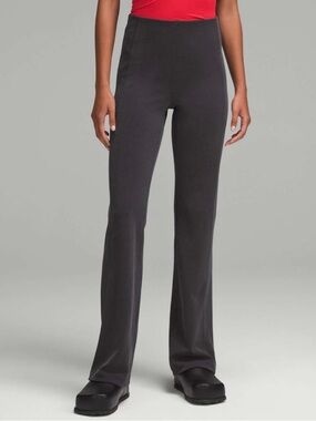 lululemon ribbed softstreme flared plant *regular length